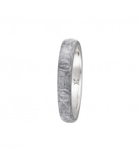Anillo de Carbono Gris con Titanio