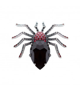 Broche de Plata Araña