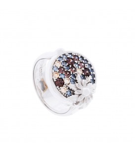 Anillo Ozar Izar de Plata Joyerías Eguzkilore
