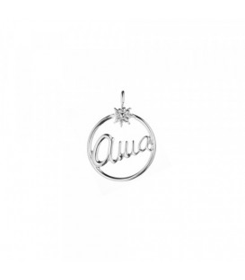 Pack Colgante y Pulsera Ama Redondo de Plata