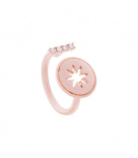 Anillo Bloguera 2 Rosa Joyerías Eguzkilore