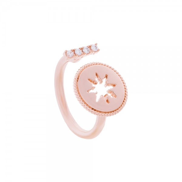 Anillo Bloguera 2 Rosa Joyerías Eguzkilore