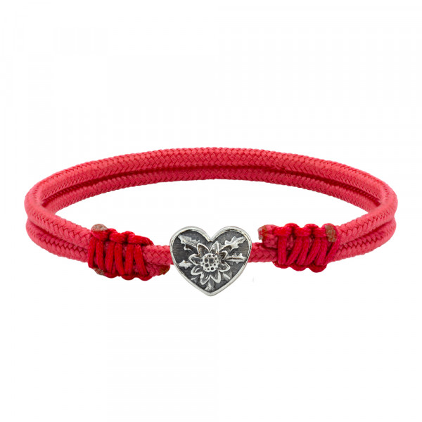 Pulsera Corazón Charm de Plata