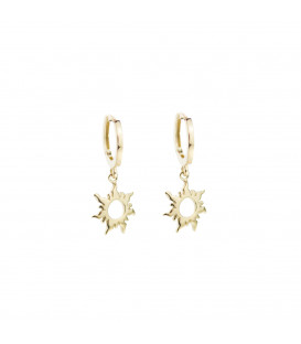 Pendientes Cripa Mountain Plata Dorada
