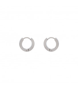 Pendiente Aro Acero 13mm