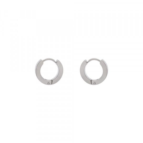 Pendiente Aro Acero 13mm