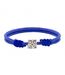 Pulsera Barandilla Charm de Plata