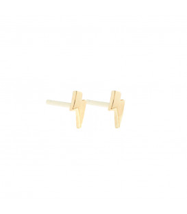 Pack Piercings Rayo de Plata 4 Uds