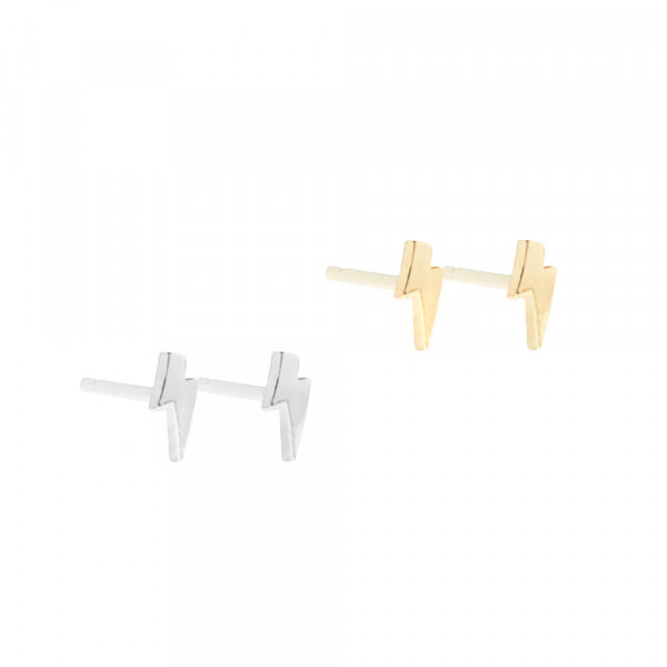 Pack Piercings Rayo de Plata 4 Uds