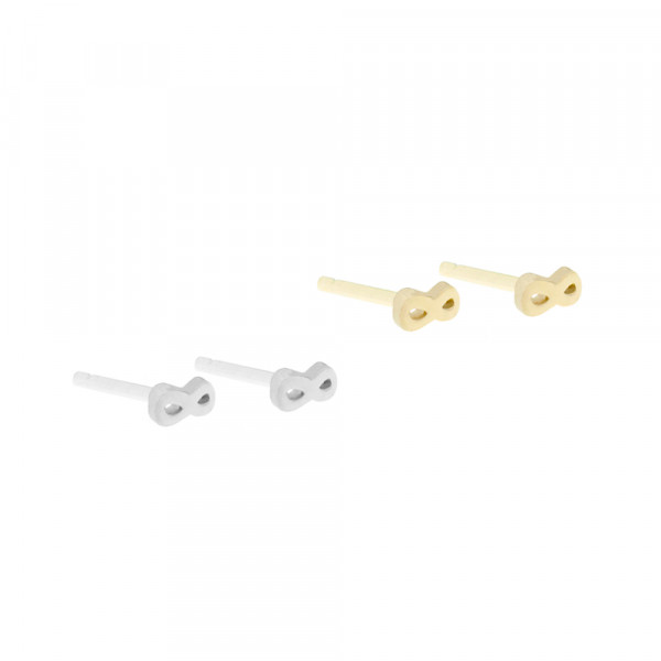 Pack Piercings Infinito de Plata 4 Uds