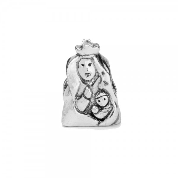 Charm Virgen Blanca Joyerías Eguzkilore