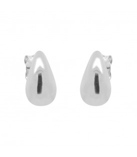 Pendientes Hariak Gota de Plata 15mm