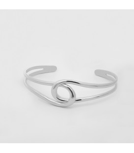 Pulsera Brazalete Hariak de Plata