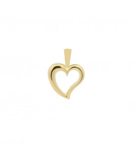 Colgante Corazón Calado Oro 18kt. 21mm