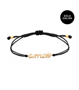 Pulsera Ama Plata Dorada| Exclusivo Online