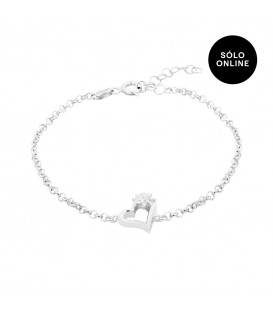 Pulsera Bihotza Plata