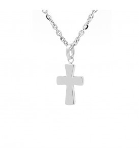 Colgante Cruz de Plata 14mm