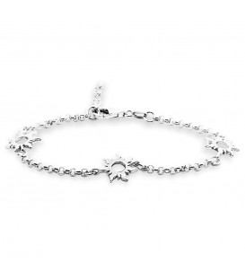 Pulsera Mountain de Plata y 3 Eguzkilore