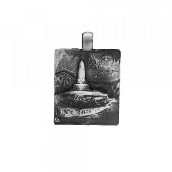Colgante Cuadrado Amaiur de Plata