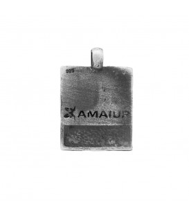 Colgante Cuadrado Amaiur de Plata