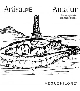 Monolito de Amaiur ubicado en Navarra.