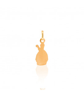 Colgante Mini San Fermín Oro 17mm Personalizable
