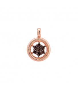 Colgante de Plata Rosa Orla
