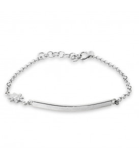 Pulsera Zubi Plata con Eguzkilore