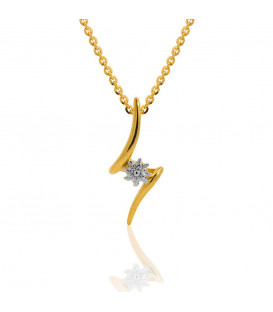 Colgante Tximist de Plata Bicolor