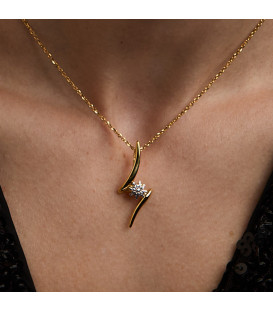 Colgante Tximist de Plata Bicolor