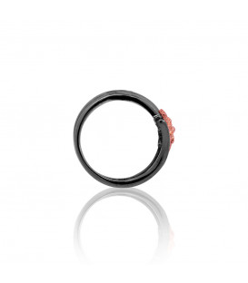 Anillo Tximist de Rutenio y Rosa