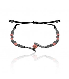 Pulsera Tximist de Rutenio y Plata Rosa