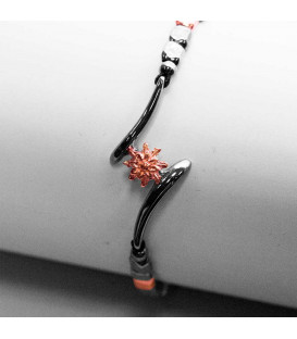 Pulsera Tximist de Rutenio y Plata Rosa
