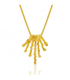 Colgante Ur de Plata Dorada