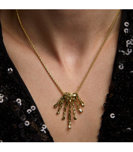 Colgante Ur de Plata Dorada