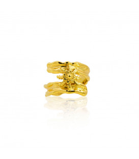 Anillo Ur de Plata Dorada