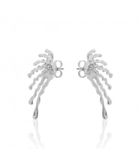 Pendientes Maxi Ur de Plata
