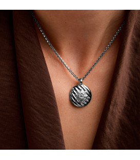 Colgante Mask de Plata