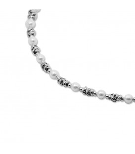 Gargantilla Mountain de Plata Eslabón Alargado