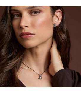 Colgante Puppy Rutenio con Lámina de Oro