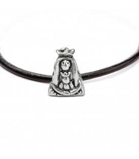 Charm Virgen Begoña de Plata Joyerías Eguzkilore