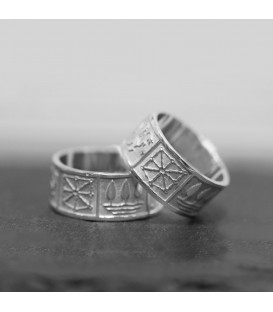 Anillo Zazpiak Bat Handia de Plata