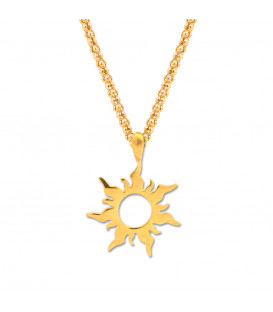 Colgante Mountain Plata Dorada