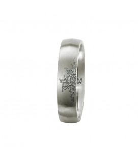 Alianza Titanio con 1 Eguzkilore 6mm Personalizable