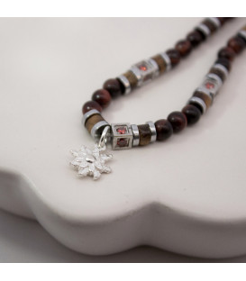 Pulsera Acero con Ágata Ojo...