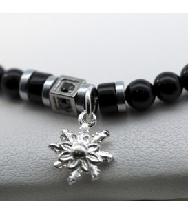 Pulsera Acero con Ónix