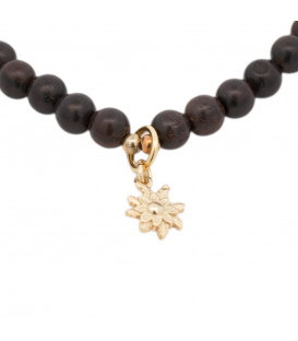 Pulsera Cuentas Madera y...