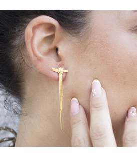 Pendientes Kea Plata Dorada