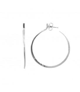 Pendientes Aro de Plata 40mm