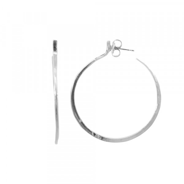 Pendientes Aro de Plata 40mm